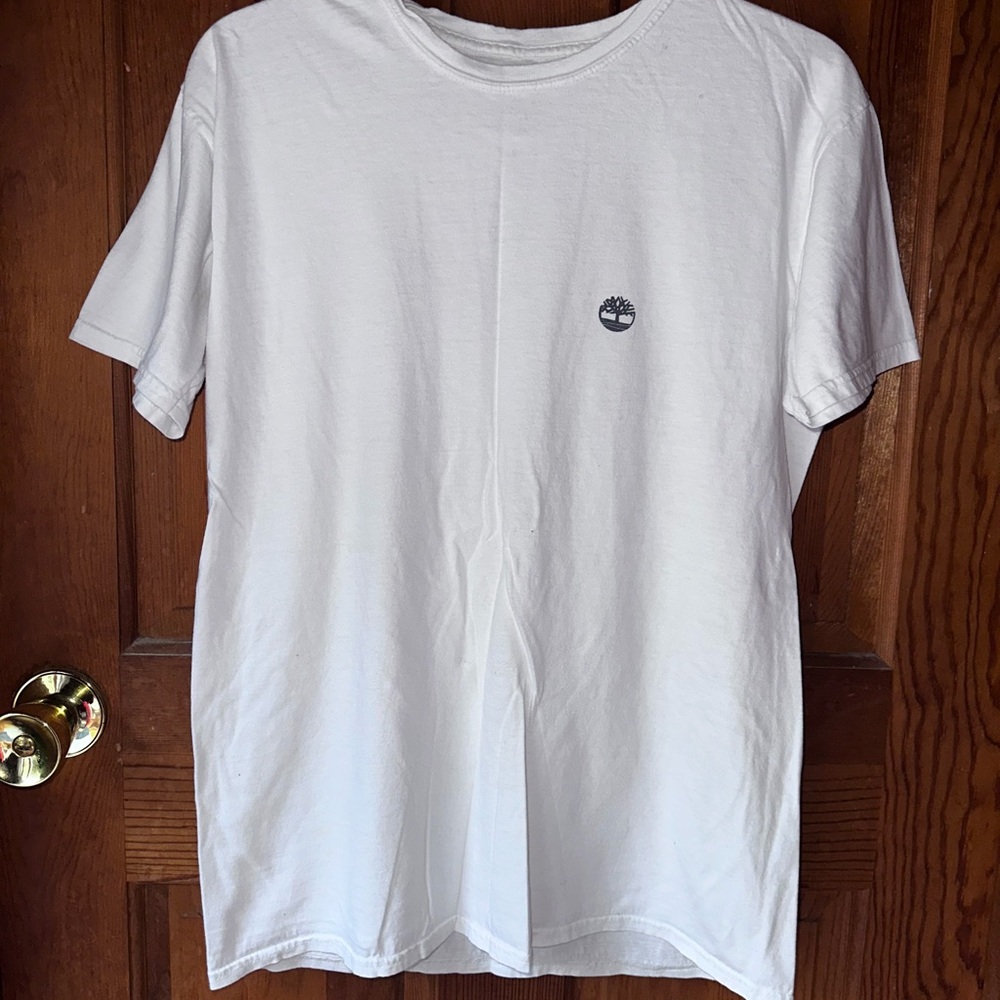 Timberland White Men's T-Shirt